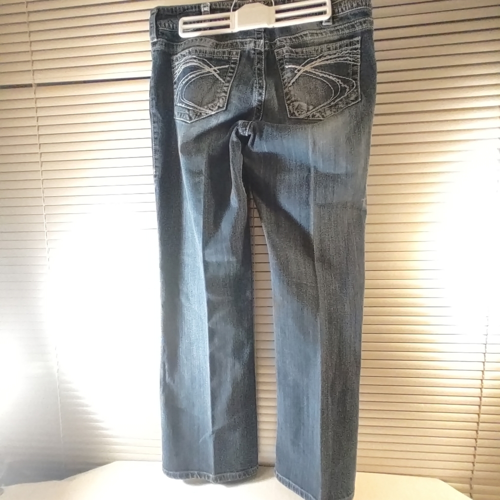 Silver Suki Jeans Bootcut Mid Rise Curve Womens - Picture 4 of 13